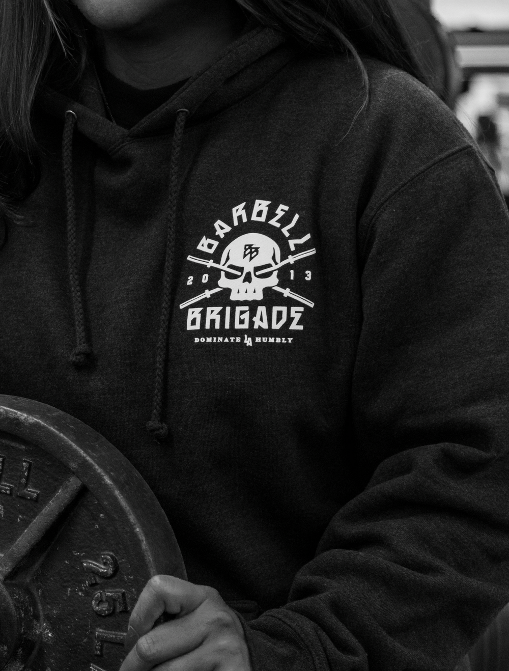 Rebirth - Hoodie (White/Heather Grey)