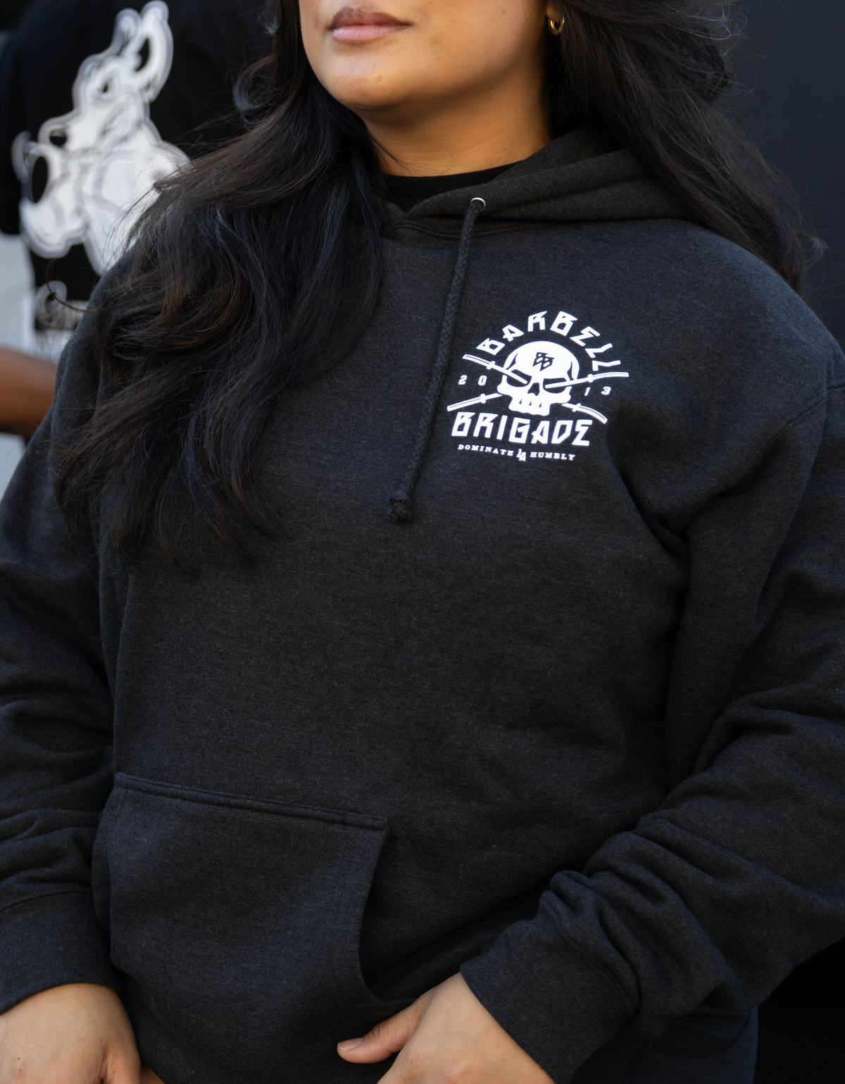 Barbell Brigade Rebirth hoodie, detail